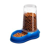 Ferplast Distributeur de Nourriture ou d'eau pour Chiens et Chats AZIMUT 3000, Distributeur de Nourriture sèche 3 litres, Fond antidérapant, 20 x 33,5 x h 31 cm, Bleu