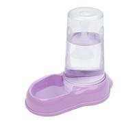 Ferplast Distributeur de Nourriture ou d'eau pour Chiens et Chats, Distributeur de Nourriture sèche et Eau de 3 Litre, Fond antidérapant, 20 x 33,5 x h 31 cm, Lilas