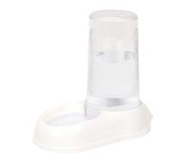 Ferplast Distributeur de Nourriture ou d'eau pour Chiens et Chats, Distributeur de Nourriture sèche et Eau de 5,5 Litre, Fond antidérapant, 23 x 41 x h 37,5 cm, Blanc