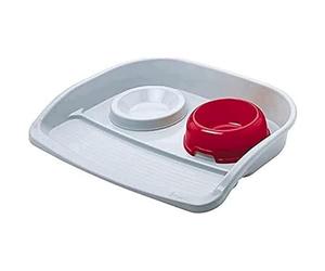 Ferplast Dog Bowls Double Diner Plastic Lindo