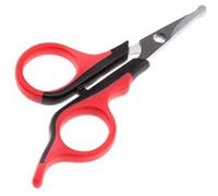 Ferplast Ferplast Ciseaux pour chiens et chats GRO 5997, pointes arrondies, idéal pour animaux à poils moyens et longs, 12,4 x 6,9 x h 8 cm G