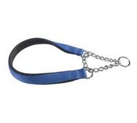 Ferplast FERPLAST DAYTONA CSS collier semi-étrangleur chien nylon rembourrage moelleux couleurs Bleu Bleu G