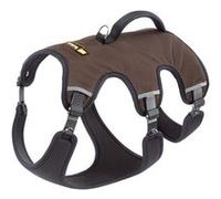 Ferplast Harnais pour Chien Moyen ERGOTREKKING MEDIUM, Harnais Chien Anti-évasion, Anti-panique, Lévrier, Réfléchissant, 6 Fermetures, Réglable, Idéal pour les Excursions, Rembourrage Doux