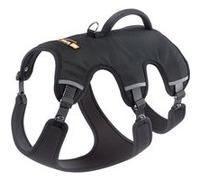 Ferplast Ferplast Harnais ergonomique pour chiens de taille très grande ERGOTREKKING P LARGE, fermeture par micro-regulation, rembourrage souple, réflechissant, idéal pour les excursions, Noir Noir No