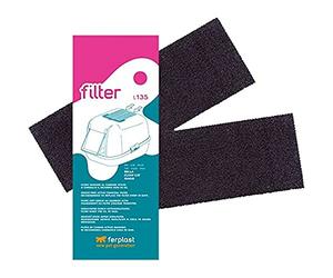 Ferplast Ferplast L135 Filtre pour Maison de Toilette - Lot de 4