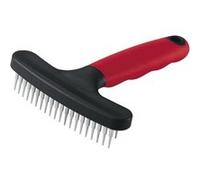 Ferplast Ferplast Peigne râteau pour chiens GRO 5846, pointes arrondies serrées, idéal pour le soin du manteau des animaux à poils moyens et longs, 11 x h 15,5 cm G