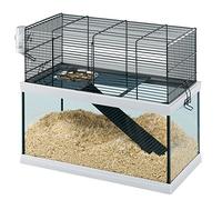 Ferplast Gabry 50 - Cage en verre pour gerbilles avec accessoires
