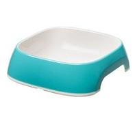 Ferplast Gamelle Glam Medium Ferplast chiens chats en plastique coloré 0,75 litre antidérapant Bleu clair Bleu clair G