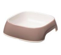 Ferplast Gamelle Glam Medium Ferplast chiens chats en plastique coloré 0,75 litre antidérapant Taupe Taupe G