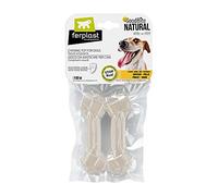Ferplast Goodbite Natural Os Poulet Taille S - Pack de 2 Jouets ? M?Cher pour Chiens 40 g