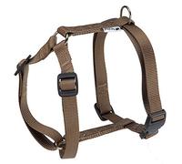 Ferplast Harnais Chien Grande Taille Champion L, Harnais pour Chien Ajustable en 3 Points, Facile à Porter, Poitrine 50-82 cm. Marron
