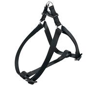 Ferplast Harnais Chien Grande Taille EASY L, Harnais pour Chien Ajustable, Facile à Porter, 54-78 cm. Noir