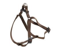 Ferplast Harnais Chien grande taille EASY XL, harnais pour chien réglable, facile à porter, 63-94 cm. marron