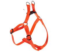 Ferplast Harnais Chien Petite Taille EASY XS, Harnais pour Chat Ajustable, Facile à Porter, 33-46 cm. Orange
