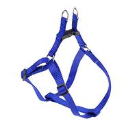 Ferplast Harnais Chien Petite Taille Easy XXS, Harnais pour Chat Ajustable, Facile à Porter, 28-38 cm. Bleu