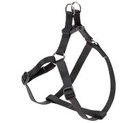 Ferplast Harnais Chien Petite Taille Easy XXS, Harnais pour Chat Ajustable, Facile à Porter, 28-38 cm. Noir