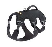 Ferplast Harnais Chien Réglable M Poitrail 55-65 cm avec Poignée, Noir