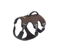 Ferplast Harnais ergonomique pour chiens de taille moyenne-grande ERGOTREKKING P MEDIUM, fermeture par micro-regulation, rembourrage souple,