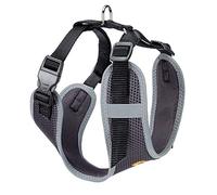 Ferplast Harnais Petit Chien Nikita S, Harnais pour Chien Respirant, Rembourré et Ajustable, Facile à Porter, Bords Réfléchissants, Poitrine 30-41 cm. Noir