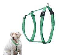 Ferplast Harnais pour Chien Géant, Réglable, Facile à Porter, en Plastique 100% Recyclé à partir de Bouteilles en PET, XXL, Vert