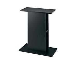 Ferplast Hydor Meuble pour Aquarium, résistant à l'humidité, Structure Robuste, Pieds réglables, 62,5 x 34,5 x h 73 cm, en Bois Noir