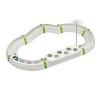 Ferplast Jeu interactif pour Chats LABYRINTH Circuit avec Jeu de ressort, balle lumineuse incluse Blanc G