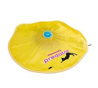 Ferplast Jouet pour Chats Predator Jeux Électronique Divertissant Interactif pour Chats, en Plastique Robuste, la Rotation Simule la Chasse, avec Tapis en Nylon, Quatre Vitesses, Diamètre 61 X 8 cm