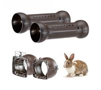 Ferplast Kit Complet de Tunnels modulaires METRÒ pour Lapins et cobayes, système de Connexion pour habitats et Cages avec Accessoires Metrò Inclus
