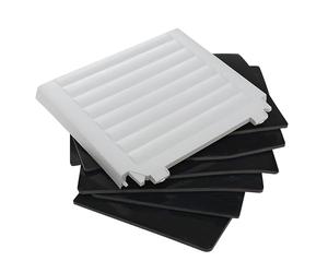 Ferplast Kit de 6 panneaux isolants pour niches pour chiens DOGVILLA 110, kit d'isolation pour niches chiens, panneaux isolants thermiques, intallation facile, 94 x 67 x h 8 cm