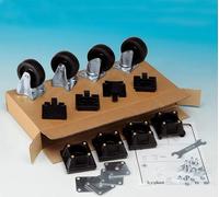 Ferplast L388 Kit de roues Pour niche One Size