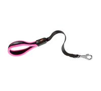 Ferplast Laisse courte ERGOFLUO poignée ergonomique rembourrée en nylon 55 x 2,5 cm Rose