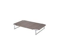 Ferplast Ferplast Lit pliable pour chiens DREAM 100, avec structure solide en aluminium avec élastiques renforcés, toile en tissu, 105 x 63 x h 18 cm Taupe Taupe Taupe G