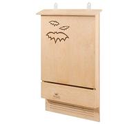 Ferplast Maison pour chauve-souris BAT HOUSE Nid pour chauve-souris en bois FSC, Protection contre les moustiques et insectes écologique et naturel