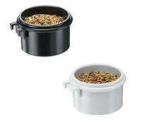 Ferplast Mangeoire pour Canaris et Oiseaux Exotiques, Petit Distributeur Manuel pour Cage, Plastique, Couleurs Mixtes
