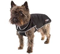 Ferplast Manteau pour Chiens Rembourré Coupe-vent Imperméable TECHNO 40, Réfléchissant, Collier intégré