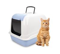 Ferplast Maison de toilette pour chats Maxi Bella Cabrio Bleu