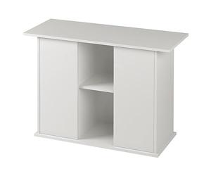Ferplast Meuble pour aquarium STAND DUBAI 120 avec portes et étagère, pieds réglables, étage résistant à l'eau, 121 x 41 x h 73 cm, bois blanc