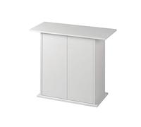 Ferplast Meuble pour aquarium STAND DUBAI 80 avec portes et étagère, pieds réglables, étage résistant à l'eau, 81 x 36 x h 73 cm, bois blanc