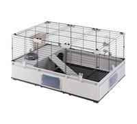 Ferplast Cage pour lapins Modular 2 – Extensible, accessoires inclus, 109 x 72 x h 56 cm