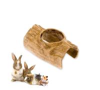 Ferplast Natural Snack pour Rongeurs, Hamsters, Cochons d'Inde et Lapins, favorise l'Hygiène Dentaire, stimule Le Jeu et Offre Goût et Bien-être, en Forme de bûche