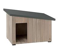 Ferplast Niche pour Extérieur Maison pour Chien Argo 100 en Bois FSC avec Vernis Atoxique Résistant aux U.V. 1 Unité