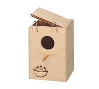 Ferplast - Nido Nid Oiseaux S Bois 17 X 12 X 12cm