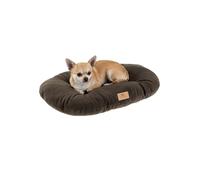 Ferplast Panier Chien Relax, Coussin pour Chiens de Petite Taille, Panier Chats, Tapis Chien Voitures, Lavable, en Tissu Micropolaire avec Rembourrage Doux, 43 x 30 cm. Gris