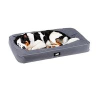Ferplast Panier chien Polo 95 – Orthopédique lavable, imperméable, anti-rayures, 95x60x8 cm Gris
