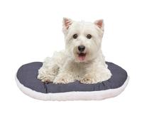 FERPLAST Panier Chien Chat - Coussin pour Chien Chat - Lavable en Machine - Tapis Chien Chat pour Niches et Voitures - Lit pour Chien Chat - Relax, 55 x 36 CM, BEIGE