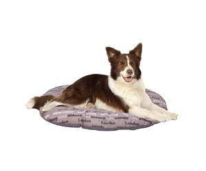 FERPLAST Panier Chien Chat - Coussin pour Chien Chat - Lavable en Machine - Tapis Chien Chat pour Niches et Voitures - Lit pour Chien Chat - Relax, 85 x 55 CM, MARRON