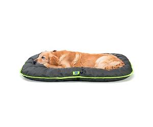 Ferplast Panier Chien Coussin Chien Grande Taille Tissu anti-rayures Lavable à 30°C.Matelas pour chien imperméable 100 x 70 x 12 cm.Noir