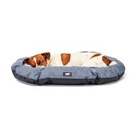 Ferplast Panier Chien, Coussin pour Chats, Tapis Chien Imperméable Anti-Rayures idéal pour Niches et Voitures, Lavable 78 x 50 x 3 cm. Gris