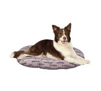 FERPLAST Panier Chien Chat - Coussin pour Chien Chat - Lavable en Machine - Tapis Chien Chat pour Niches et Voitures - Lit pour Chien Chat - Relax, 85 x 55 CM, MARRON