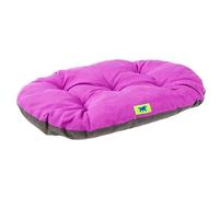 Ferplast Panier Chien Relax, Coussin Chiens Grande Taille, Panier Chats, Tapis pour chenils et Voitures, Lavable, en Coton avec Rembourrage Doux, 100 x 63 cm. Violet
